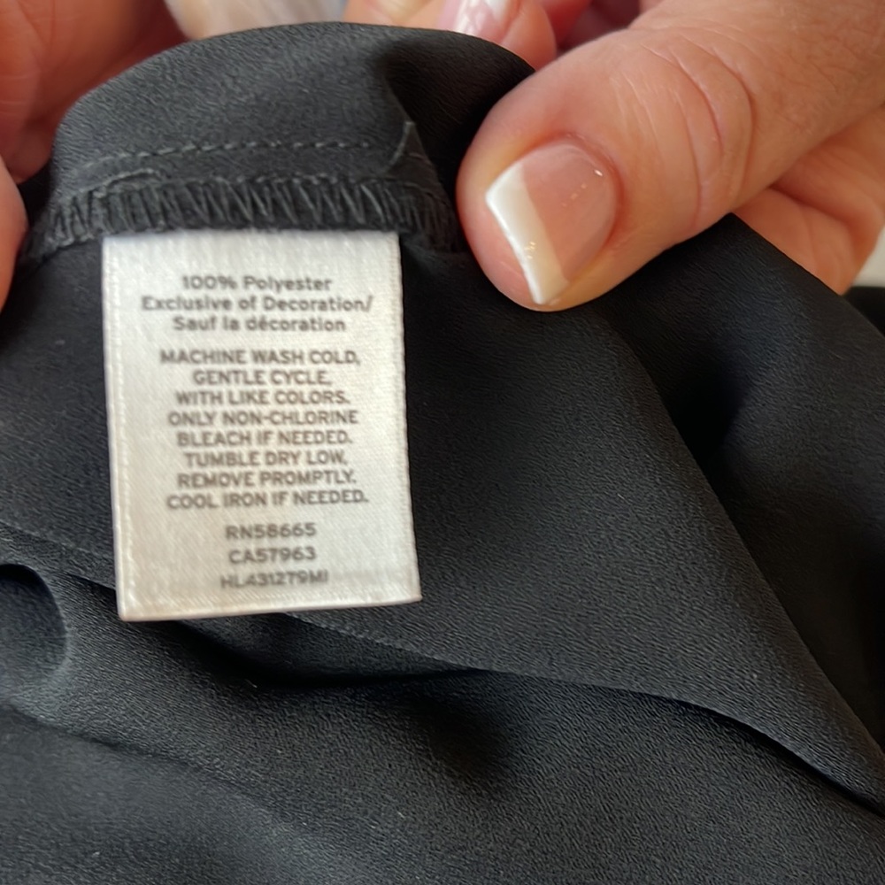 Chelsea 28 sz medium black dressy tank purchased from Nordstrom’s - Picture 5 of 6